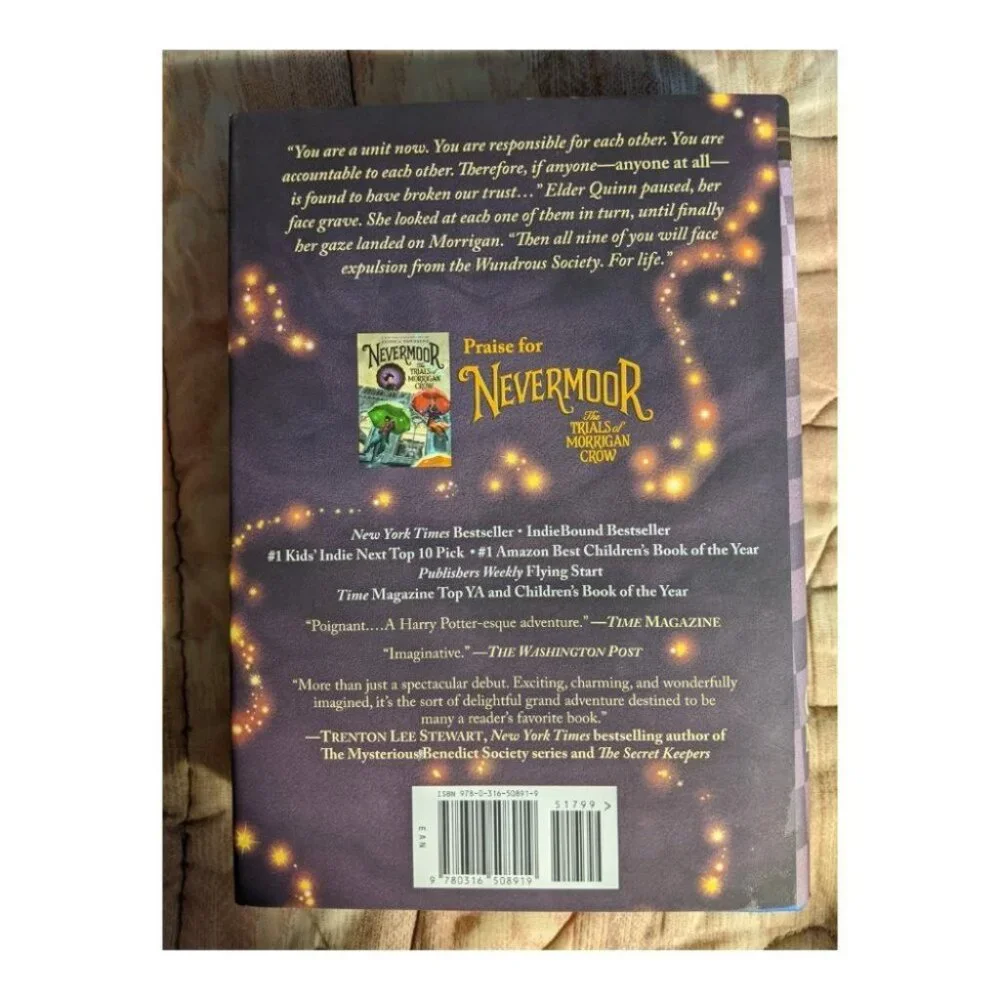 Wundersmith: The Calling of Morrigan Crow (Nevermoor book 2) Book NEW